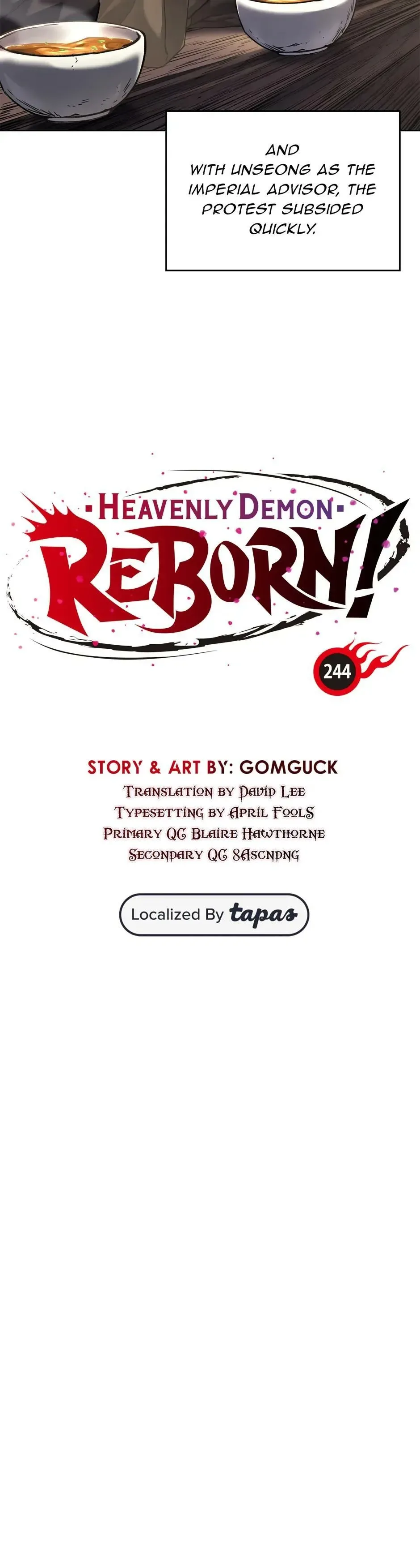 Heavenly Demon Reborn! Chapter 244, page 8 of 33
