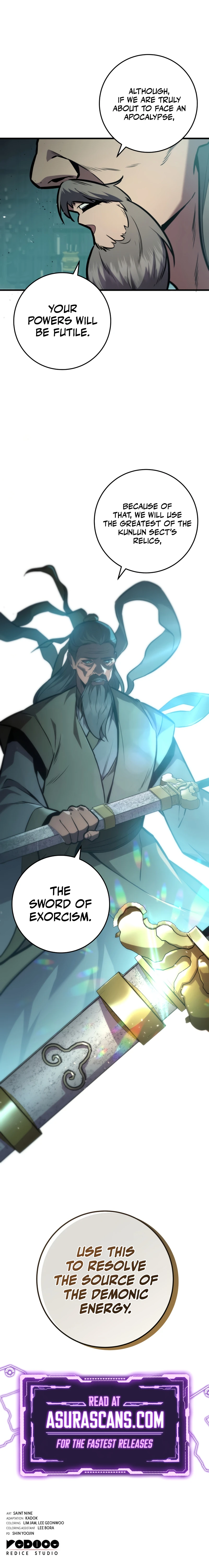 Heavenly Inquisition Sword Chapter 122, page 13 of 13