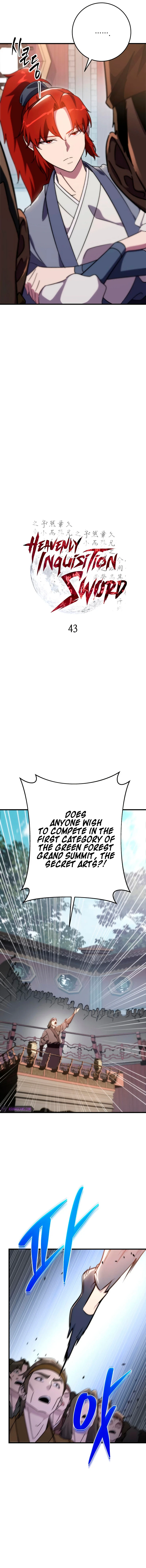 Heavenly Inquisition Sword Chapter 43, page 6 of 20