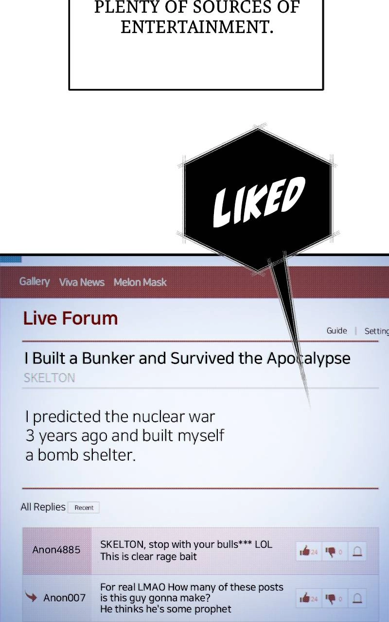 Hiding Out in an Apocalypse Chapter 0, page 46 of 52