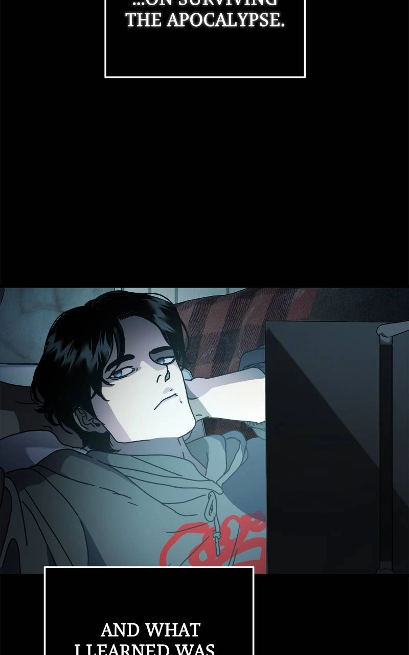 Hiding Out in an Apocalypse Chapter 1, page 26 of 148