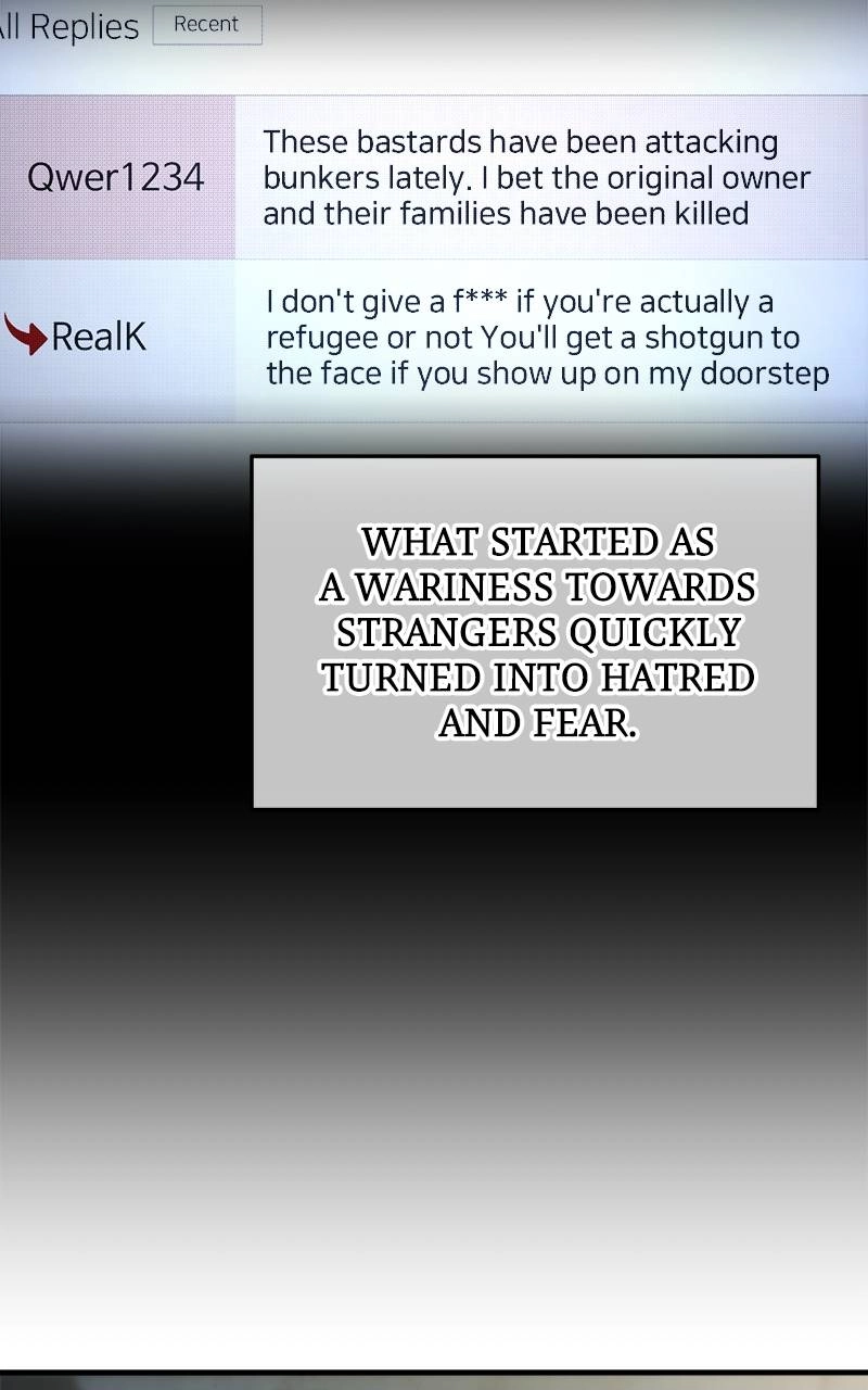 Hiding Out in an Apocalypse Chapter 3, page 28 of 155