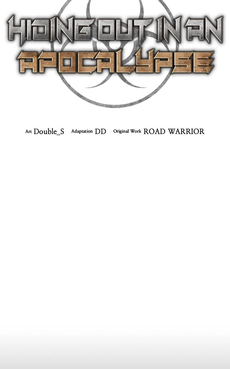 Hiding Out in an Apocalypse Chapter 9, page 23 of 123