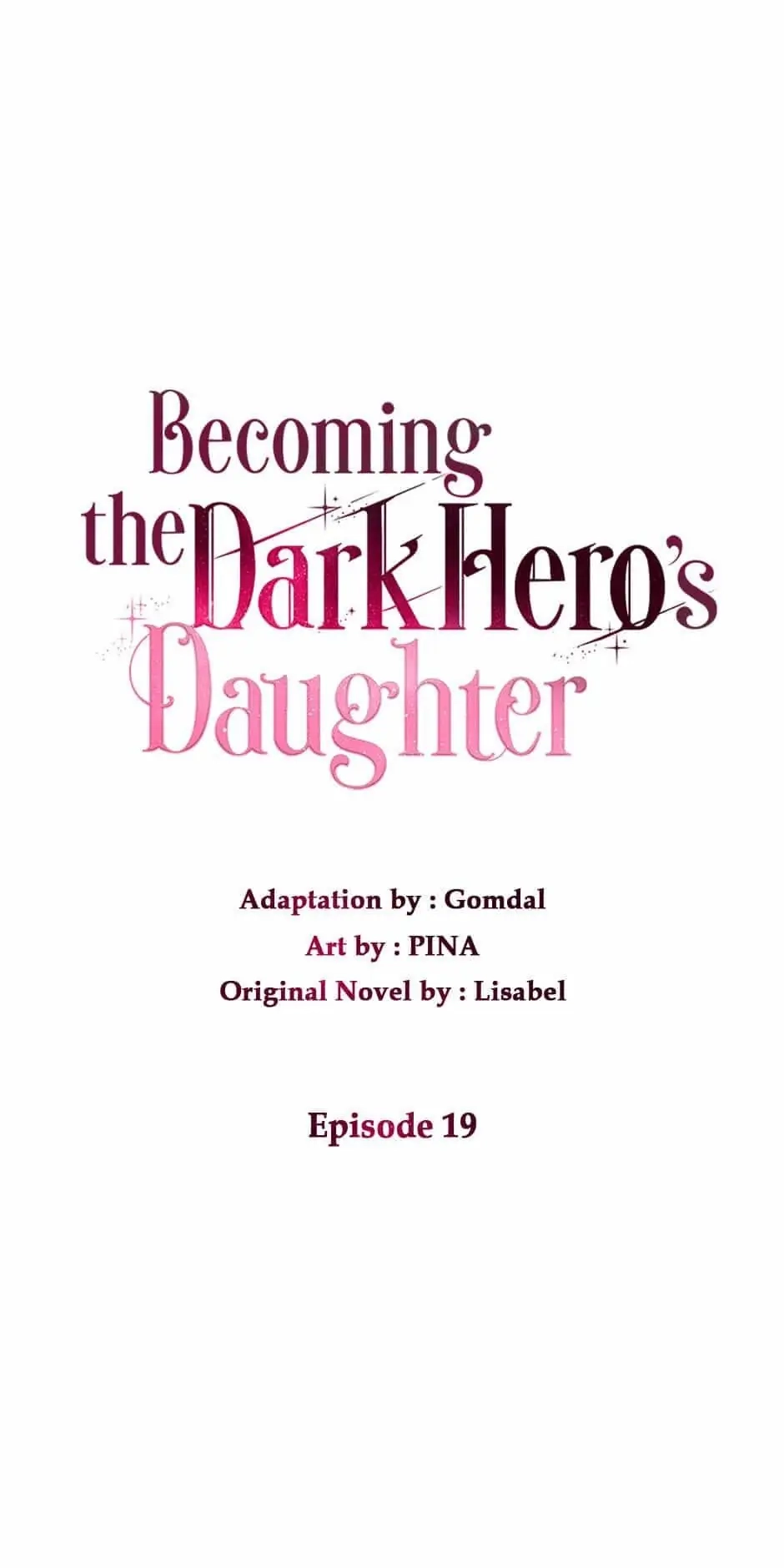 How to Be a Dark Hero's Daughter Chapter 19, page 8 of 60