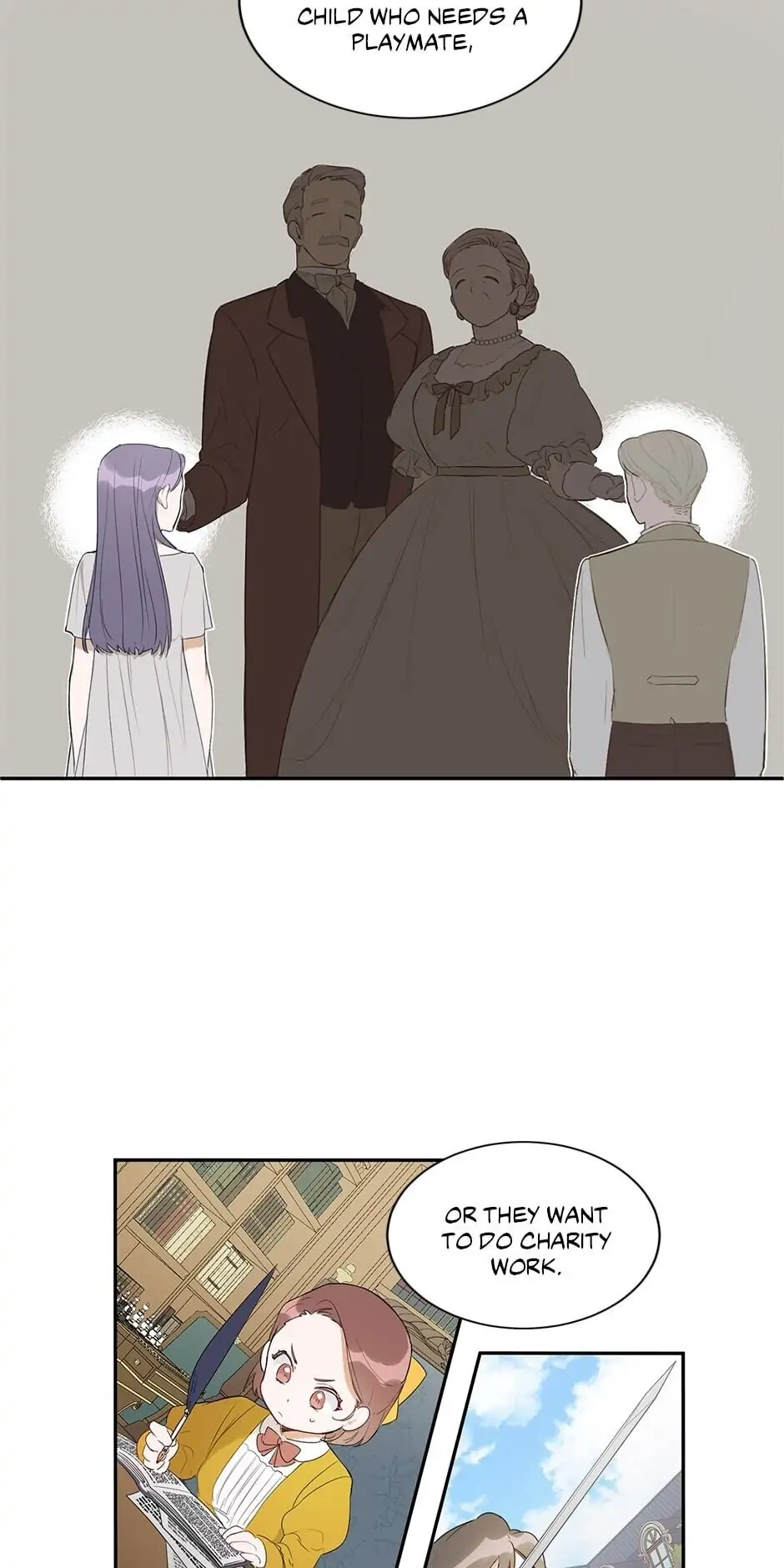 How to Be a Dark Hero's Daughter Chapter 3, page 42 of 61