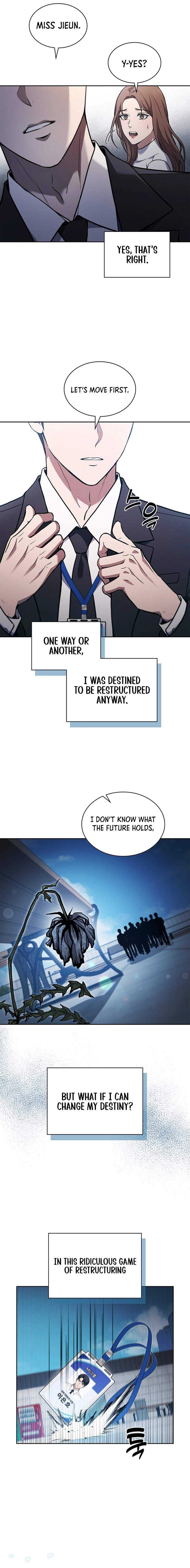How to Survive Restructuring Chapter 1, page 34 of 35