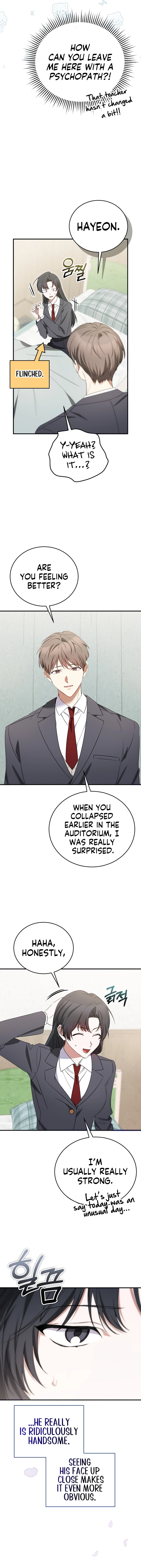 I Am in the Same Class as the Crazy Male Leads Chapter 2, page 11 of 18