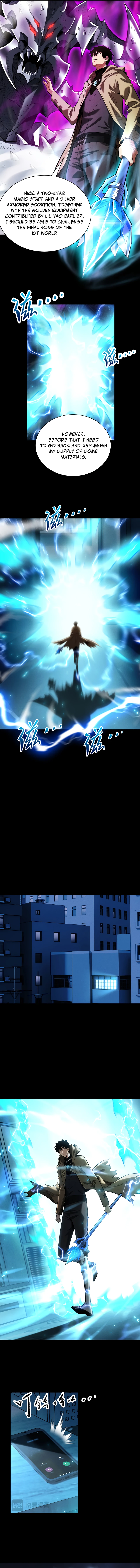 I Awoke as a God After Auto Battling For a Million Years Chapter 6, page 8 of 11