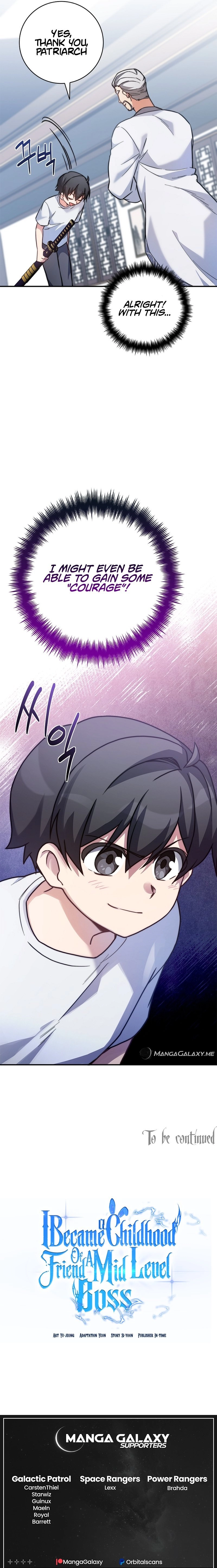 I Became a Childhood Friend of a Mid-Level Boss Chapter 21, page 20 of 21