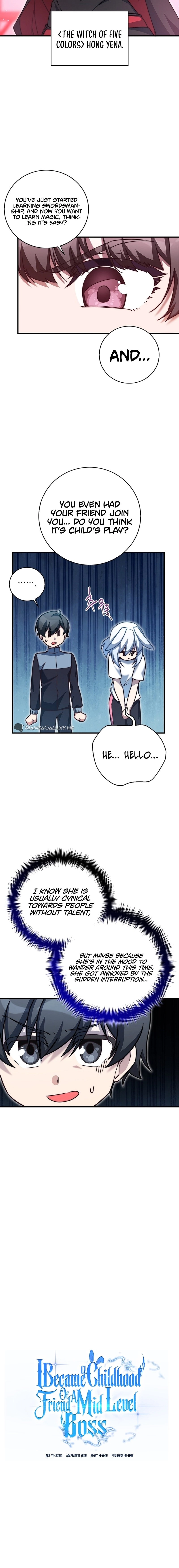 I Became a Childhood Friend of a Mid-Level Boss Chapter 25, page 7 of 19