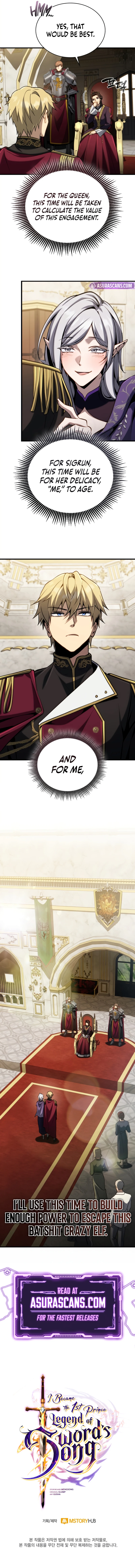 I Became the First Prince: Legend of Sword's Song Chapter 22, page 14 of 14