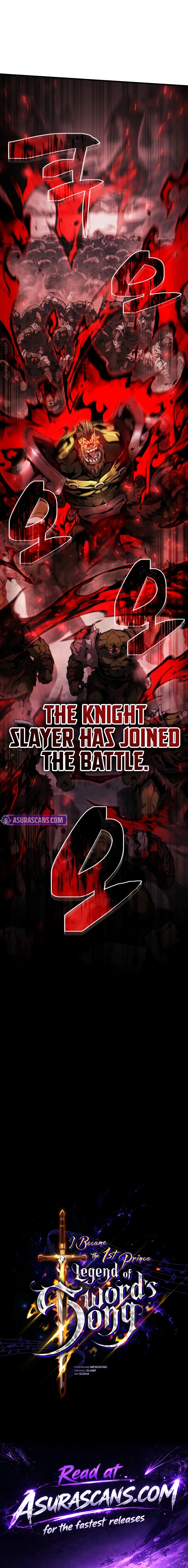 I Became the First Prince: Legend of Sword's Song Chapter 31, page 16 of 16
