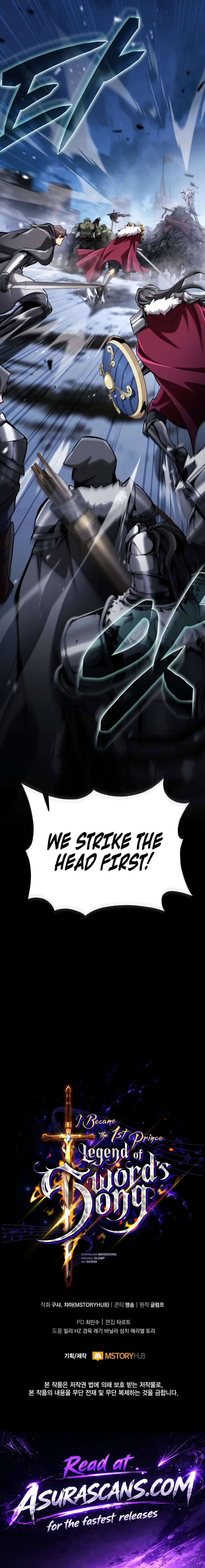 I Became the First Prince: Legend of Sword's Song Chapter 40, page 27 of 27