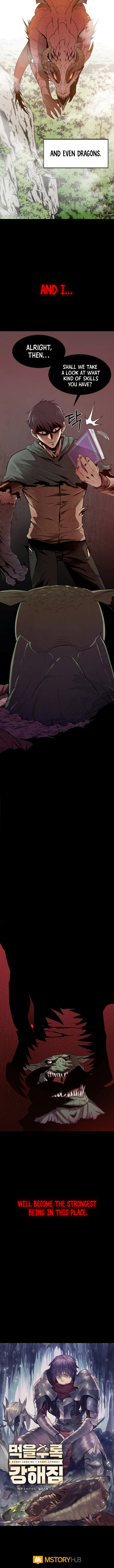 I Grow Stronger By Eating! Chapter 1, page 7 of 8