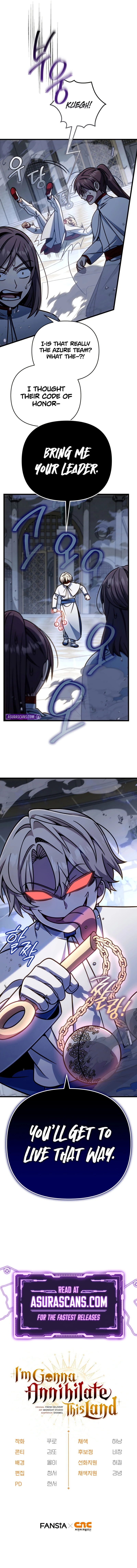 I'm Gonna Annihilate This Land Chapter 40, page 13 of 13