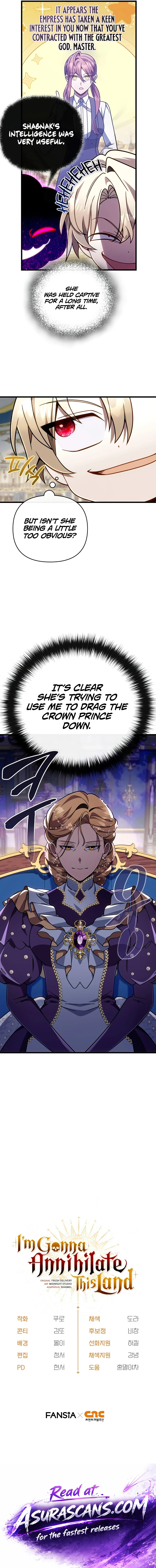 I'm Gonna Annihilate This Land Chapter 73, page 12 of 12