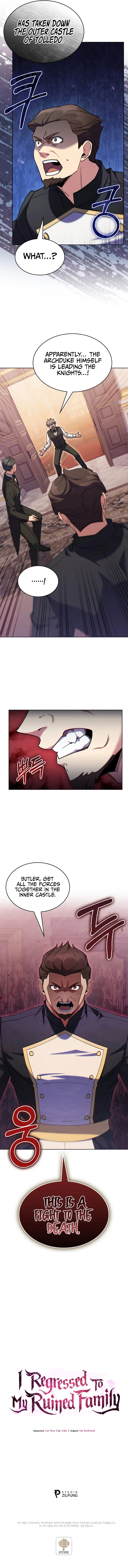 I Regressed to My Ruined Family Chapter 54, page 12 of 12