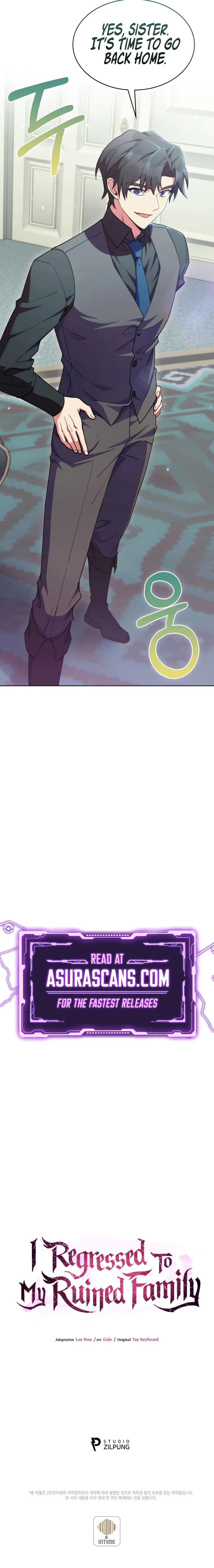 I Regressed to My Ruined Family Chapter 56, page 11 of 11