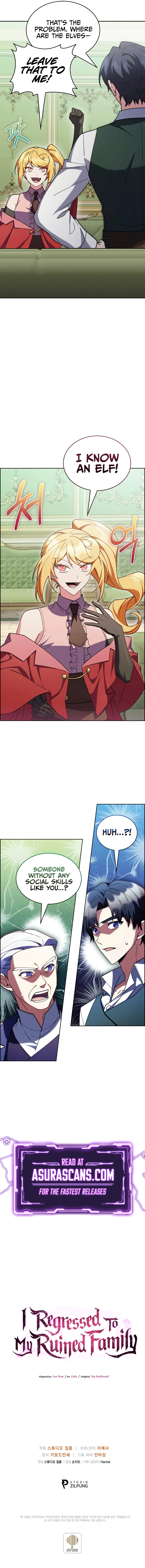 I Regressed to My Ruined Family Chapter 63, page 18 of 18