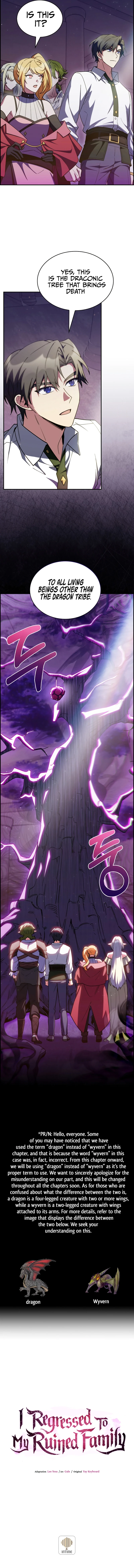 I Regressed to My Ruined Family Chapter 66, page 13 of 14