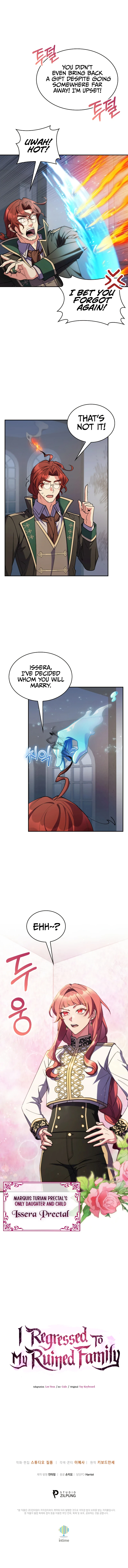 I Regressed to My Ruined Family Chapter 73, page 11 of 12