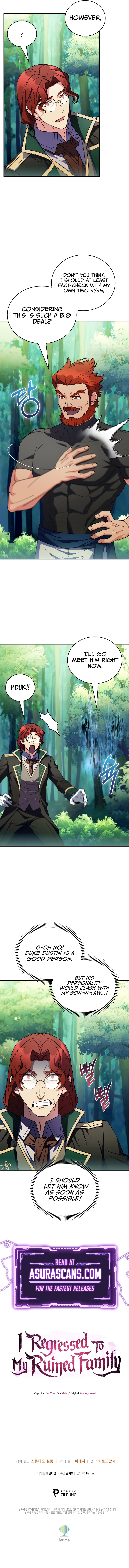 I Regressed to My Ruined Family Chapter 76, page 13 of 13