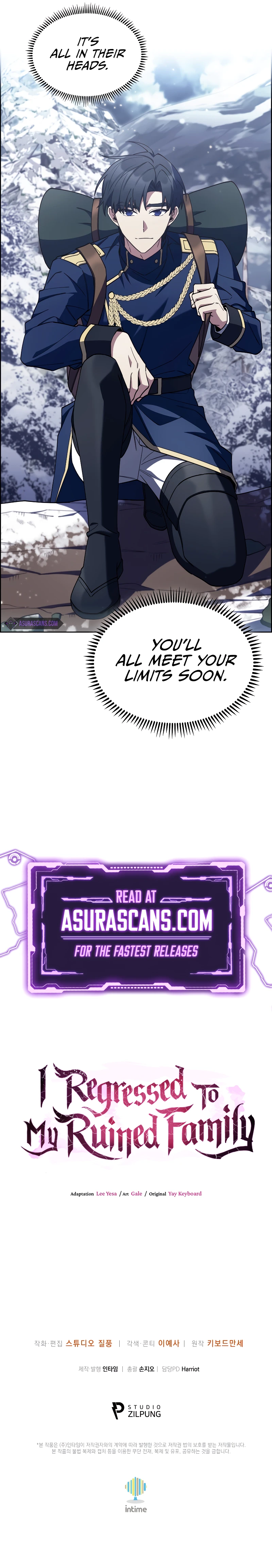I Regressed to My Ruined Family Chapter 82, page 13 of 13
