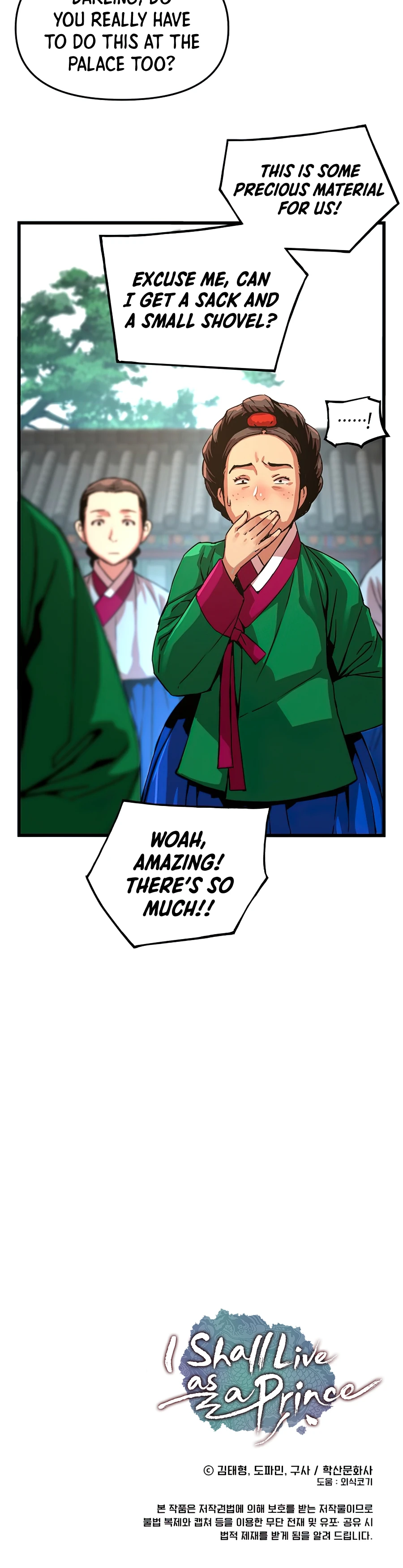 I Shall Live As a Prince Chapter 55, page 11 of 12