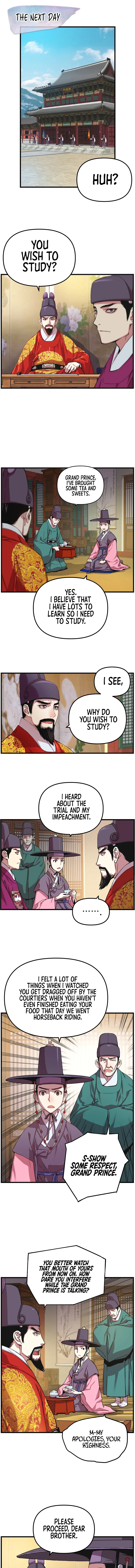 I Shall Live As a Prince Chapter 9, page 8 of 12