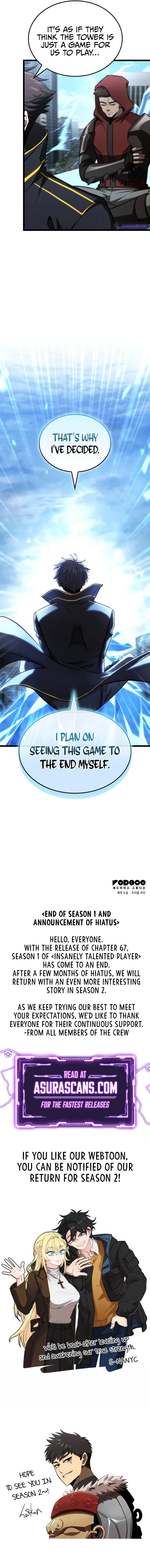 Insanely-Talented Player Chapter 67, page 19 of 19