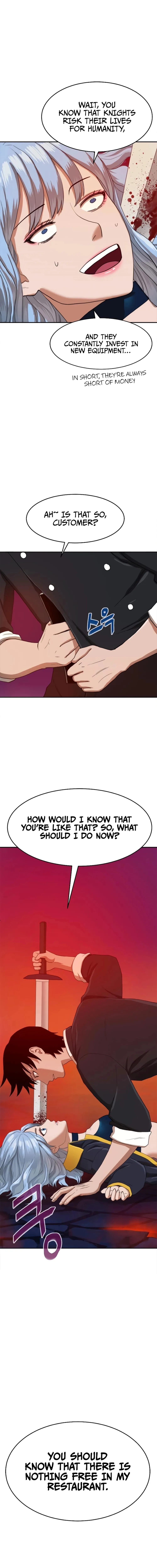Knights Restaurant Chapter 2, page 28 of 29
