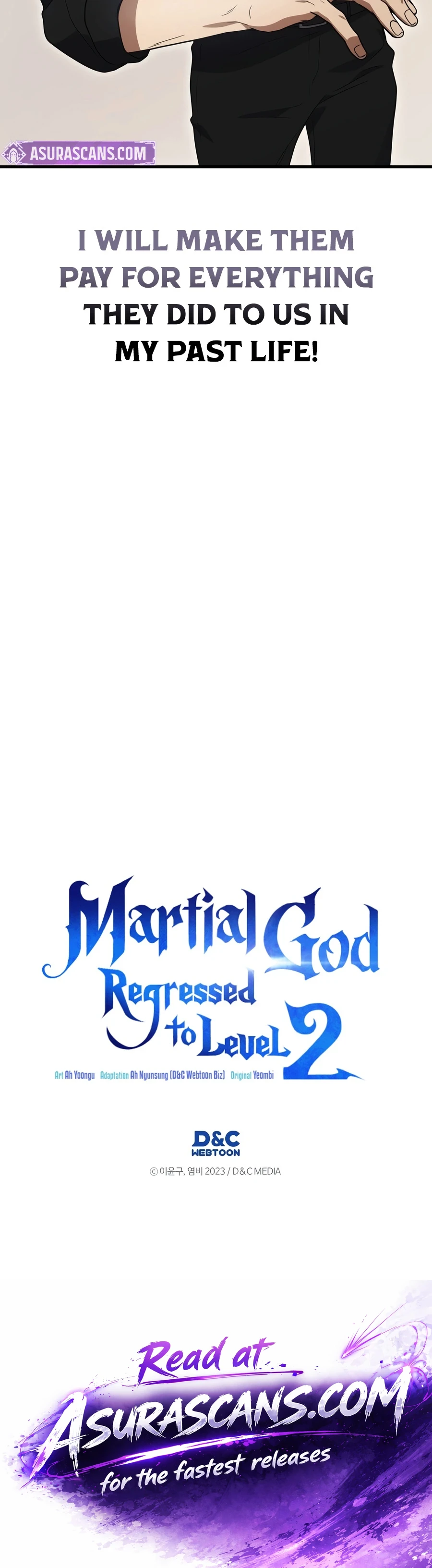 Martial God Regressed to Level 2 Chapter 125, page 23 of 23
