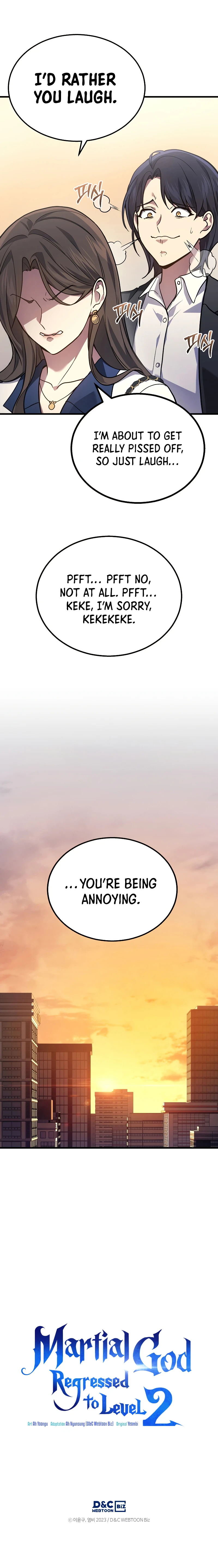 Martial God Regressed to Level 2 Chapter 17, page 14 of 14