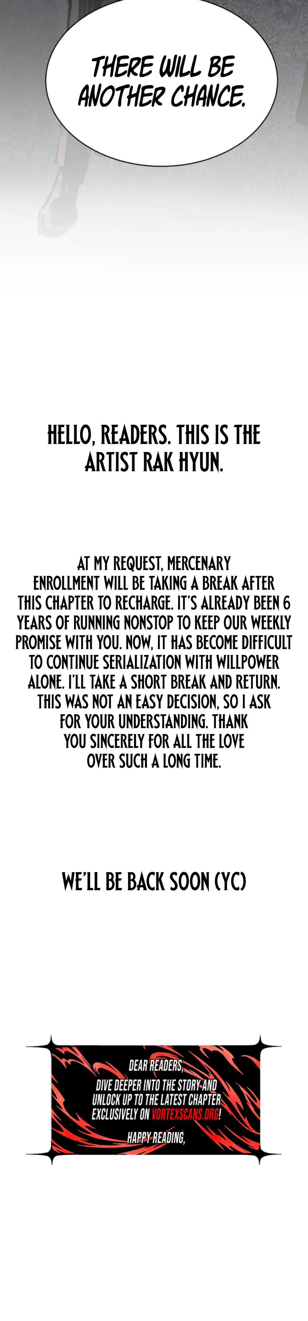 Mercenary Enrollment Chapter 280, page 44 of 44