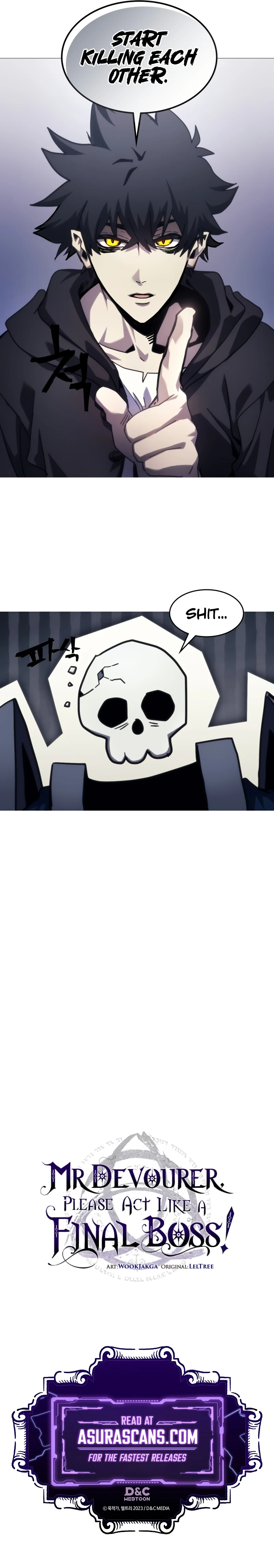 Mr Devourer, Please Act Like a Final Boss Chapter 106, page 9 of 9