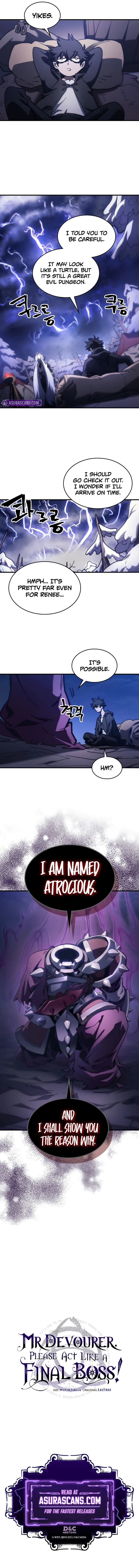 Mr Devourer, Please Act Like a Final Boss Chapter 117, page 9 of 9