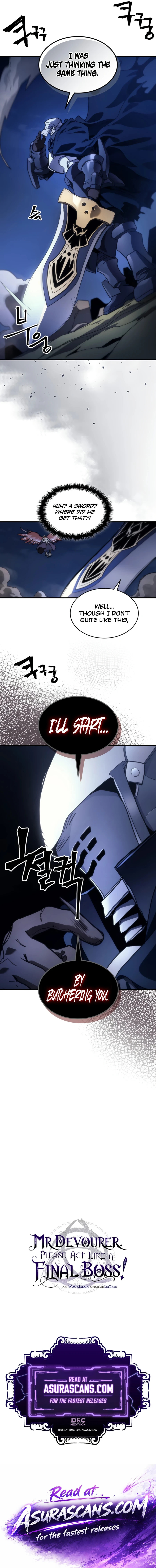Mr Devourer, Please Act Like a Final Boss Chapter 124, page 11 of 11