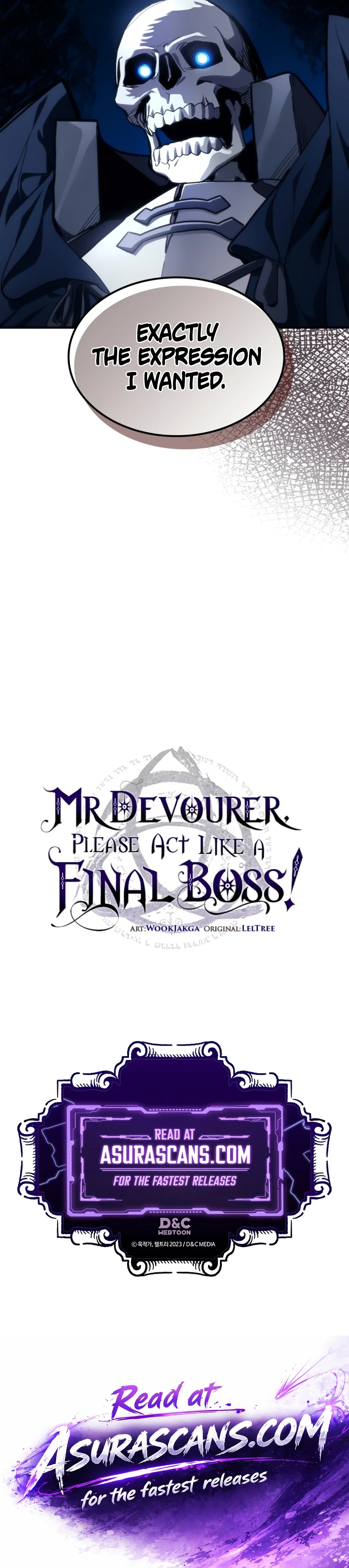 Mr Devourer, Please Act Like a Final Boss Chapter 125, page 13 of 13