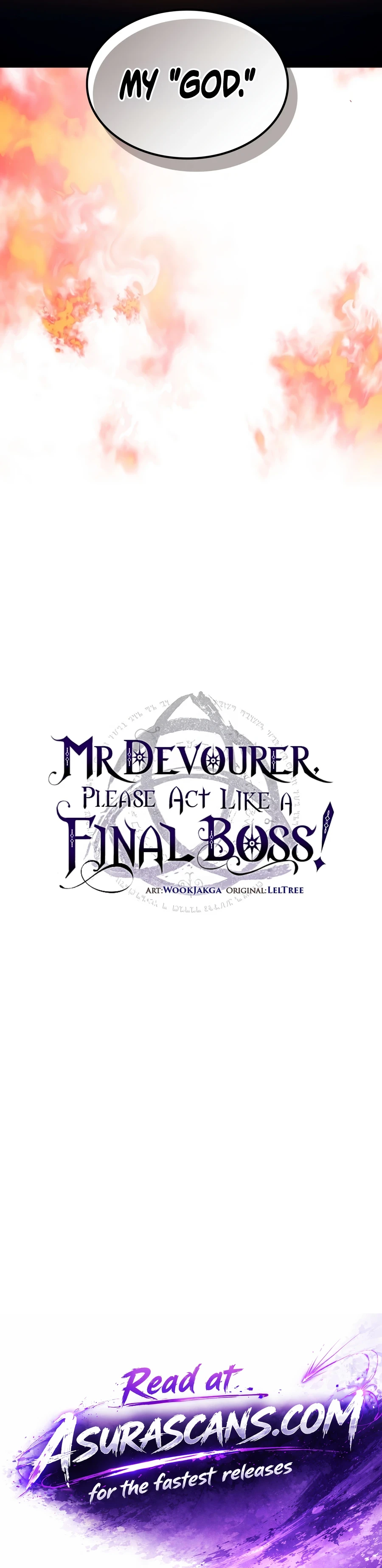 Mr Devourer, Please Act Like a Final Boss Chapter 134, page 16 of 16