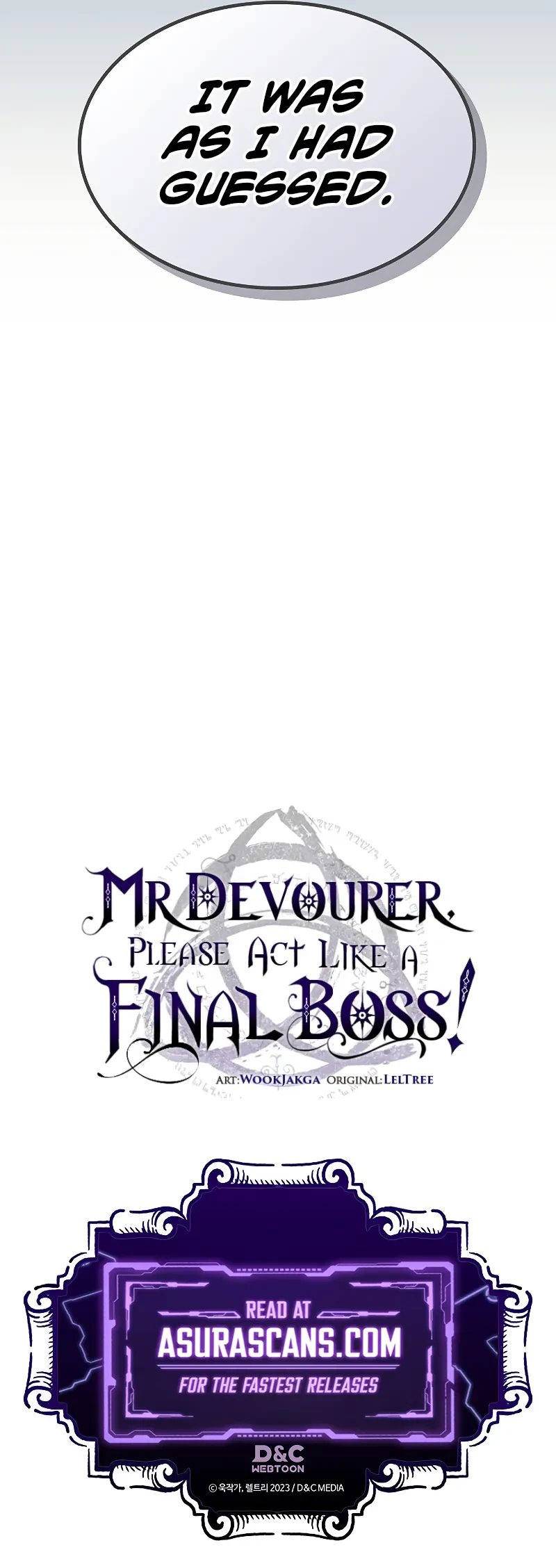 Mr Devourer, Please Act Like a Final Boss Chapter 28, page 12 of 12