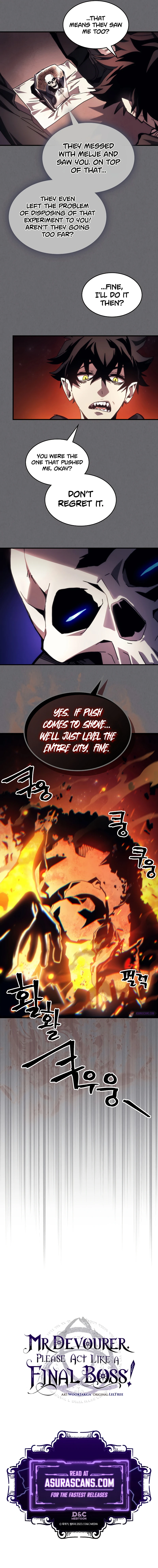 Mr Devourer, Please Act Like a Final Boss Chapter 60, page 9 of 9