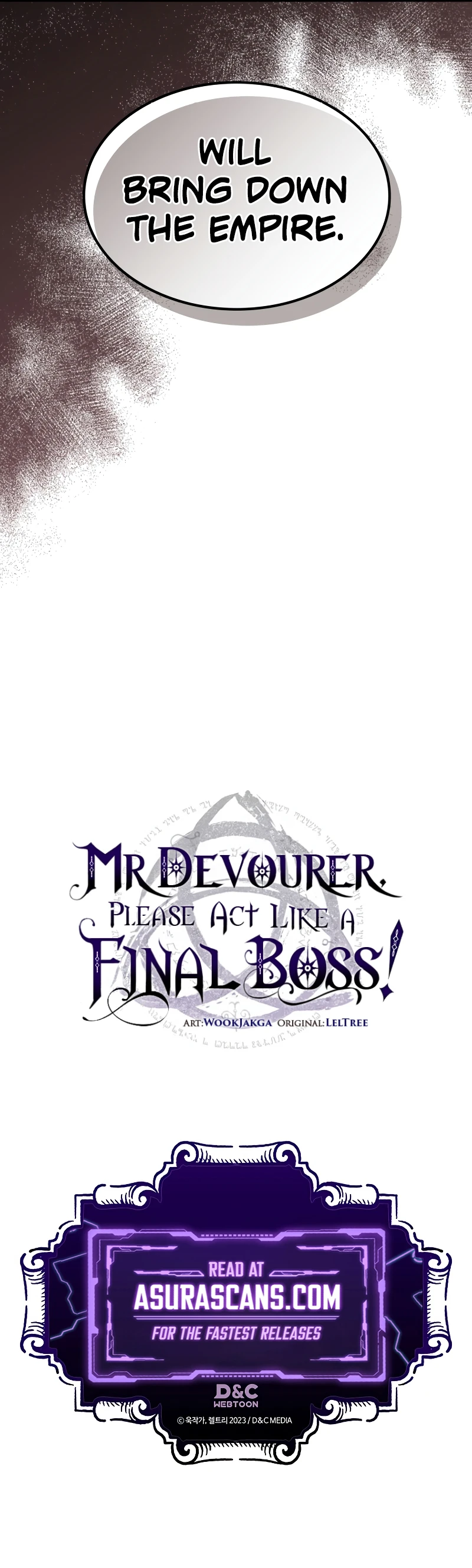 Mr Devourer, Please Act Like a Final Boss Chapter 67, page 10 of 10