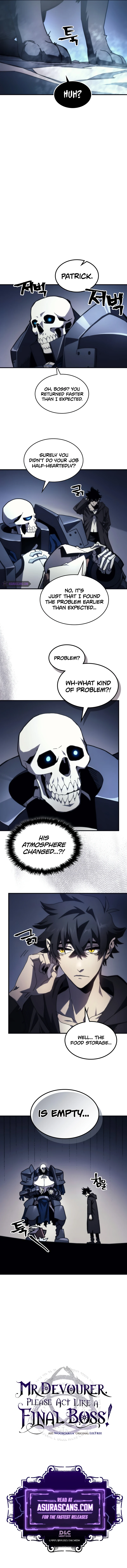 Mr Devourer, Please Act Like a Final Boss Chapter 69, page 9 of 9