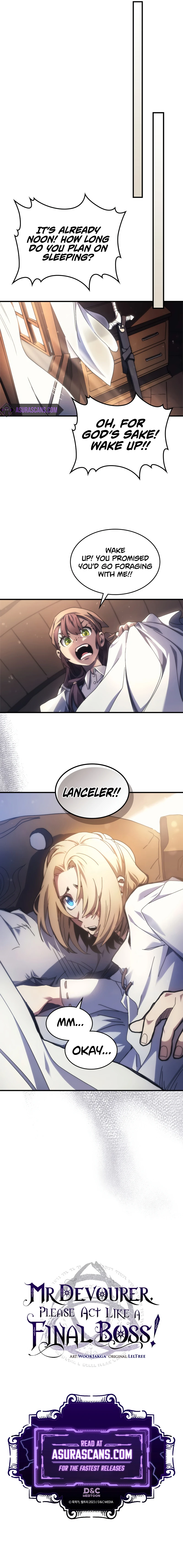Mr Devourer, Please Act Like a Final Boss Chapter 70, page 12 of 12