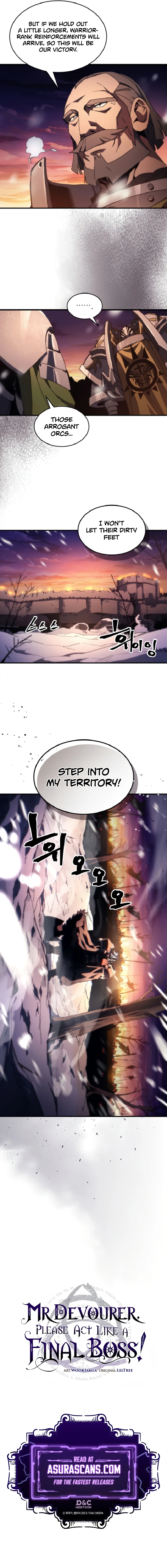 Mr Devourer, Please Act Like a Final Boss Chapter 74, page 9 of 9