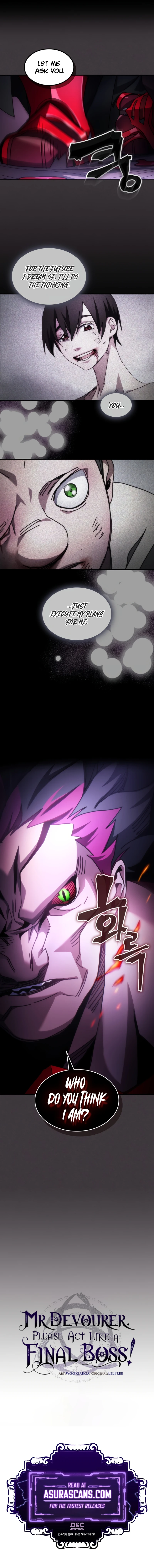 Mr Devourer, Please Act Like a Final Boss Chapter 79, page 9 of 9