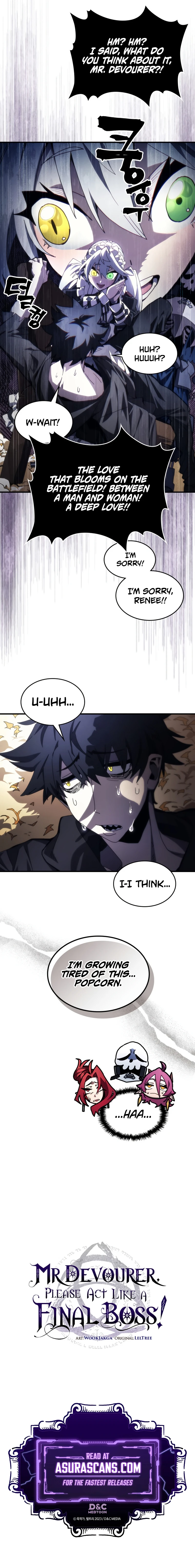 Mr Devourer, Please Act Like a Final Boss Chapter 80, page 8 of 8