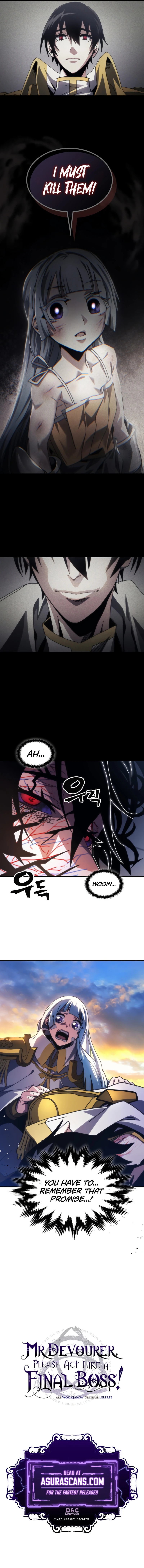 Mr Devourer, Please Act Like a Final Boss Chapter 85, page 9 of 9