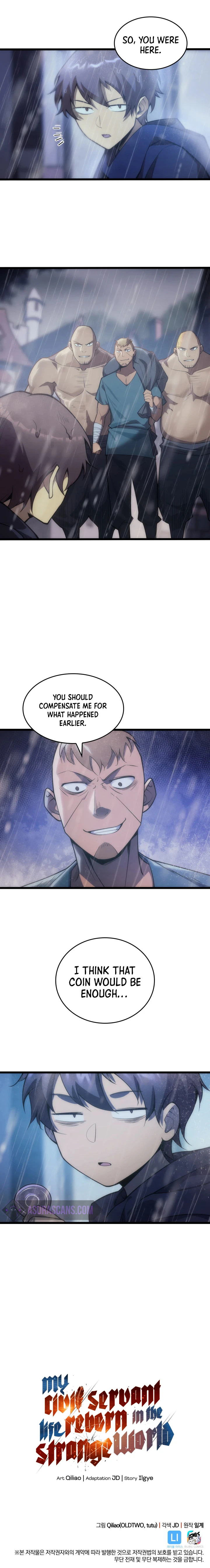 My Civil Servant Life Reborn in the Strange World Chapter 4, page 8 of 9