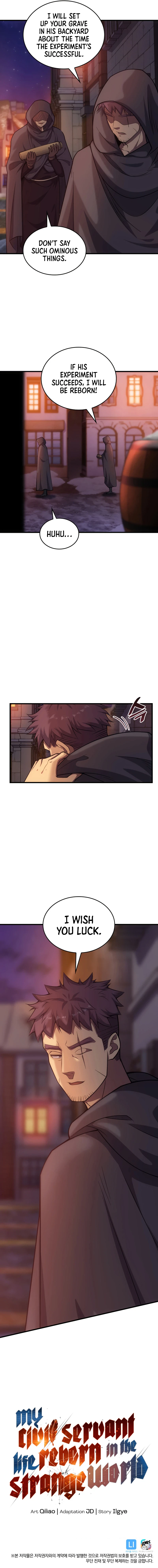 My Civil Servant Life Reborn in the Strange World Chapter 43, page 11 of 12